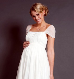 свадебное платье для беременной невесты