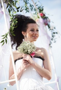 цветочная арка на свадьбе