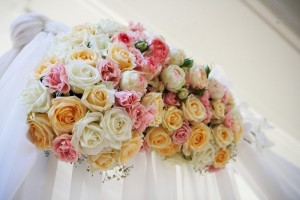 цветочная арка на свадьбе