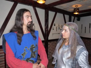 свадьба в средневековом стиле
