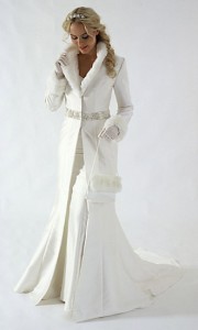 свадебное пальто