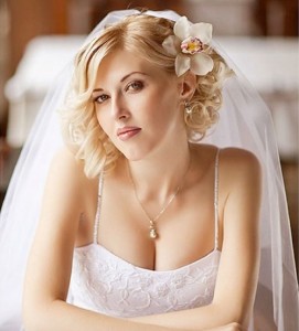 свадебный макияж для блондинок