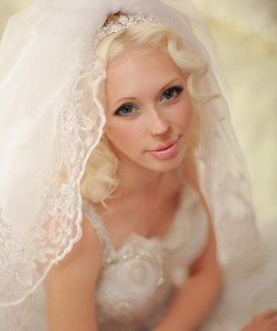 свадебный макияж для блондинок