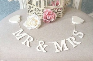 буквы на свадьбе