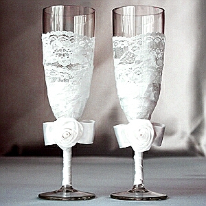 свадебные бокалы