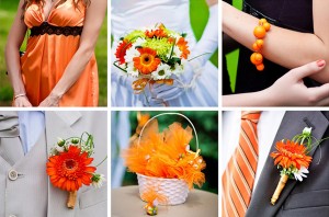 оранжевая свадьба